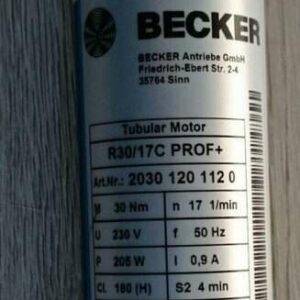 Becker R30-17C PROF+ Antrieb 20301201320 Rohrmotor Reparatur 39 €