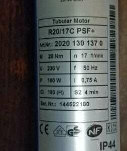 Becker R50-11 PS+ Antrieb 20501301460 Becker R50-11C PSF+ Antrieb 20501301460 Reparatur Rohrmotor