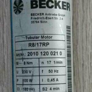 Becker R8-17CPR+ Antrieb 20101201460 Becker R12-17C PR+ Antrieb 20101201230 Becker R20-17CPR+ Antrieb 20201201220 Becker R30-17CPR+ Antrieb 20301201220 Becker R12-17RP+ Antrieb 20101200110 Becker R20-17RP+ Antrieb 20201200080 Reparatur Rohrmotor Becker R40-17RP Antrieb 20401200060 Reparatur Rohrmotor Becker R30-17RP Antrieb 20301200050 Reparatur Rohrmotor Becker R8-17RP+ Antrieb 20101200220 Becker R12-17RP Antrieb 20101200100 Becker R20-17RP Antrieb 20201200070