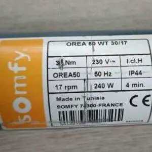 Somfy Orea 50 RTS 50/12