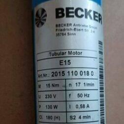 Becker Rohrmotor Reparatur