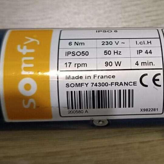 Somfy IPSO 10 TH 10/17 200586 Rohrmotor Reparatur Somfy IPSO 6 Somfy IPSO 10 Somfy IPSO50