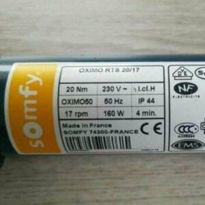 Somfy Oximo RTS 20/17 50 5005462 Rohrmotor Reparatur 39 €
