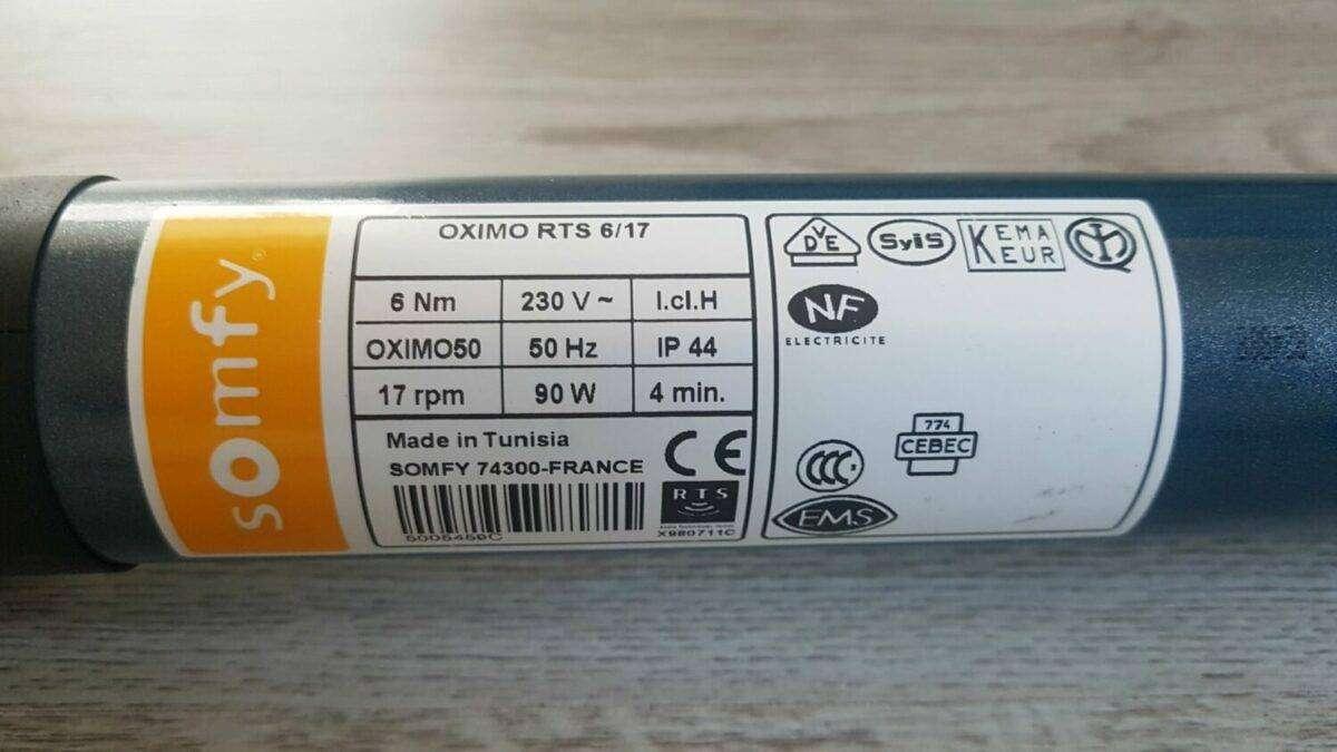 Somfy Ilmo2 io RH 15/17 50 5143451 Rohrmotor Reparatur 49 € – Bild 2